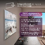 Integración total con soporte especial  Smart TV LG OLED evo AI G5 4K.
